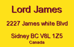 Lord James 2227 James White V8L 1Z5